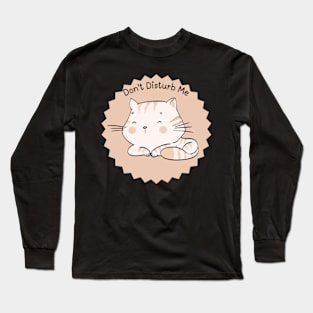 most likely to take a nap Sticker Long Sleeve T-Shirt